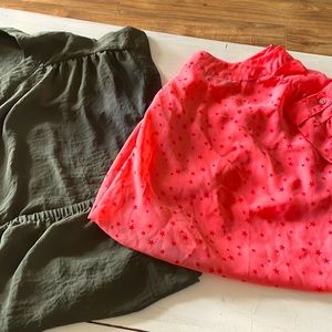 Two pretty blouses from Ana